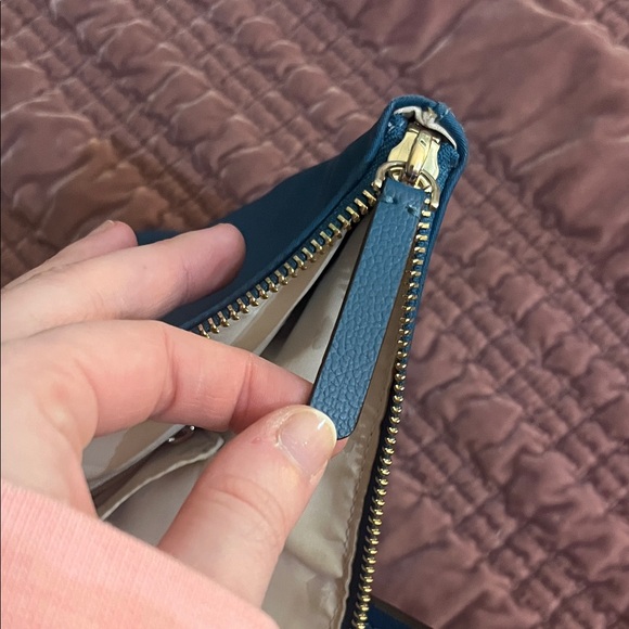 Kate Spade Teal Tote Bag - Picture 9 of 10